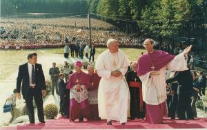 Wizyta papieża na Górze Świętej Anny